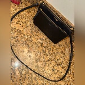 Kate Spade Black Leather Crossbody Bag